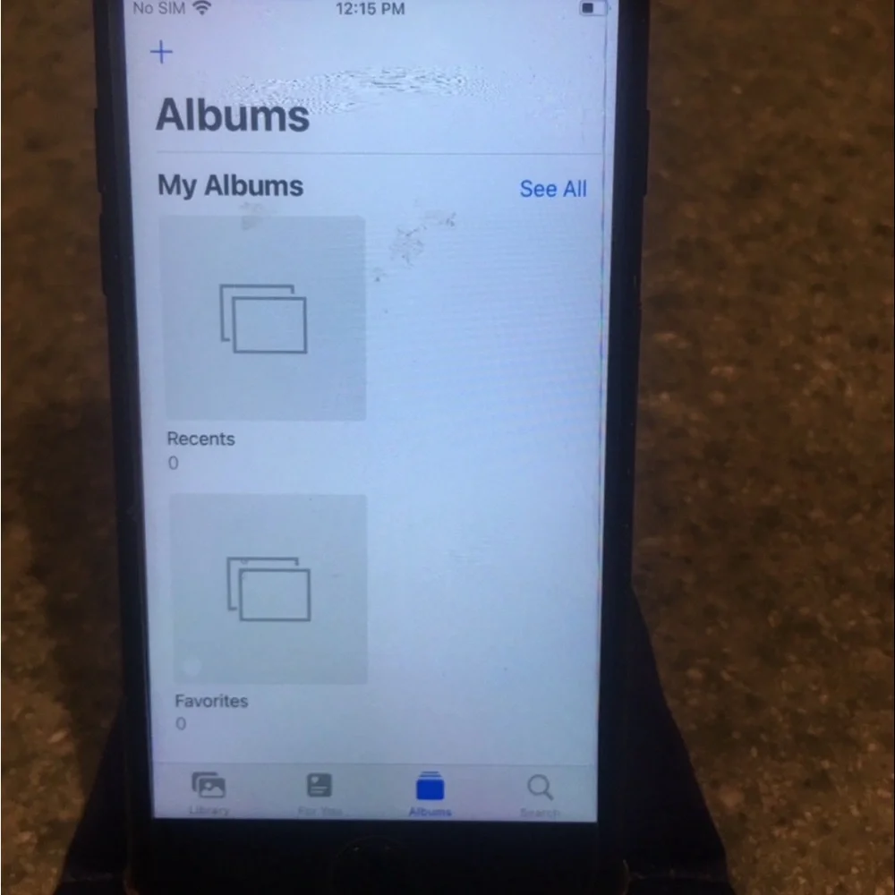 Apple iPhone - Silver and Black